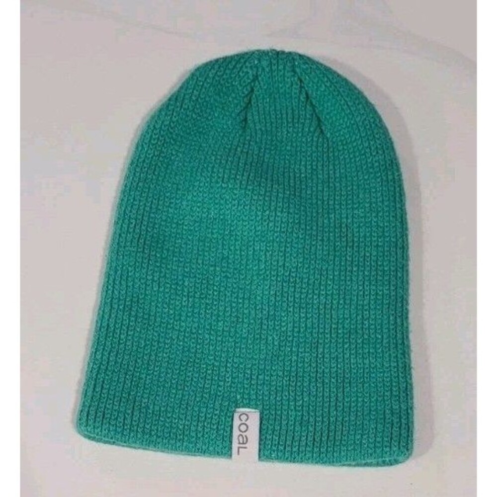 Coal Hat The Frena Thick Knit Cuff Beanie Mint